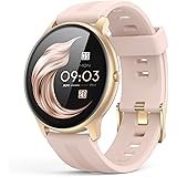 Smart Watch for Women, AGPTEK Smartwatch for Android and iOS Phones IP68 Waterproof Activity Tracker with Full Touch Color Sc