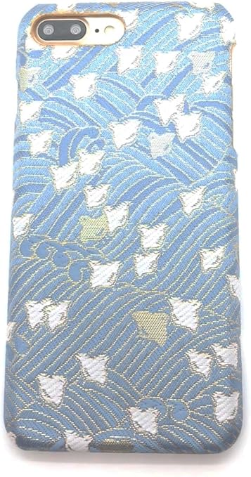 Amazon Co Jp 京都西陣織アイフォンケース8plus 波 千鳥 着物アイフォンケース Kimono Iphone8 Case さくら 和柄アイフォンケース 家電 カメラ