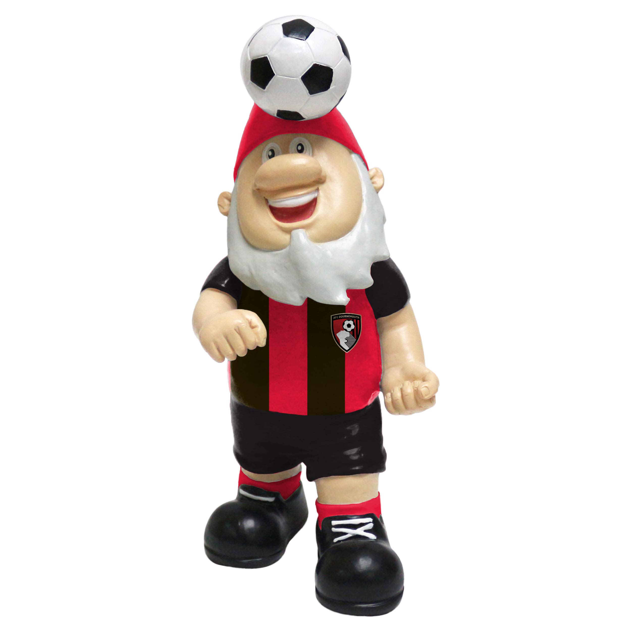 FOCO Bournemouth FC Football Premier League Championship Header Garden Gnome Ornat Indoor, Outdoor