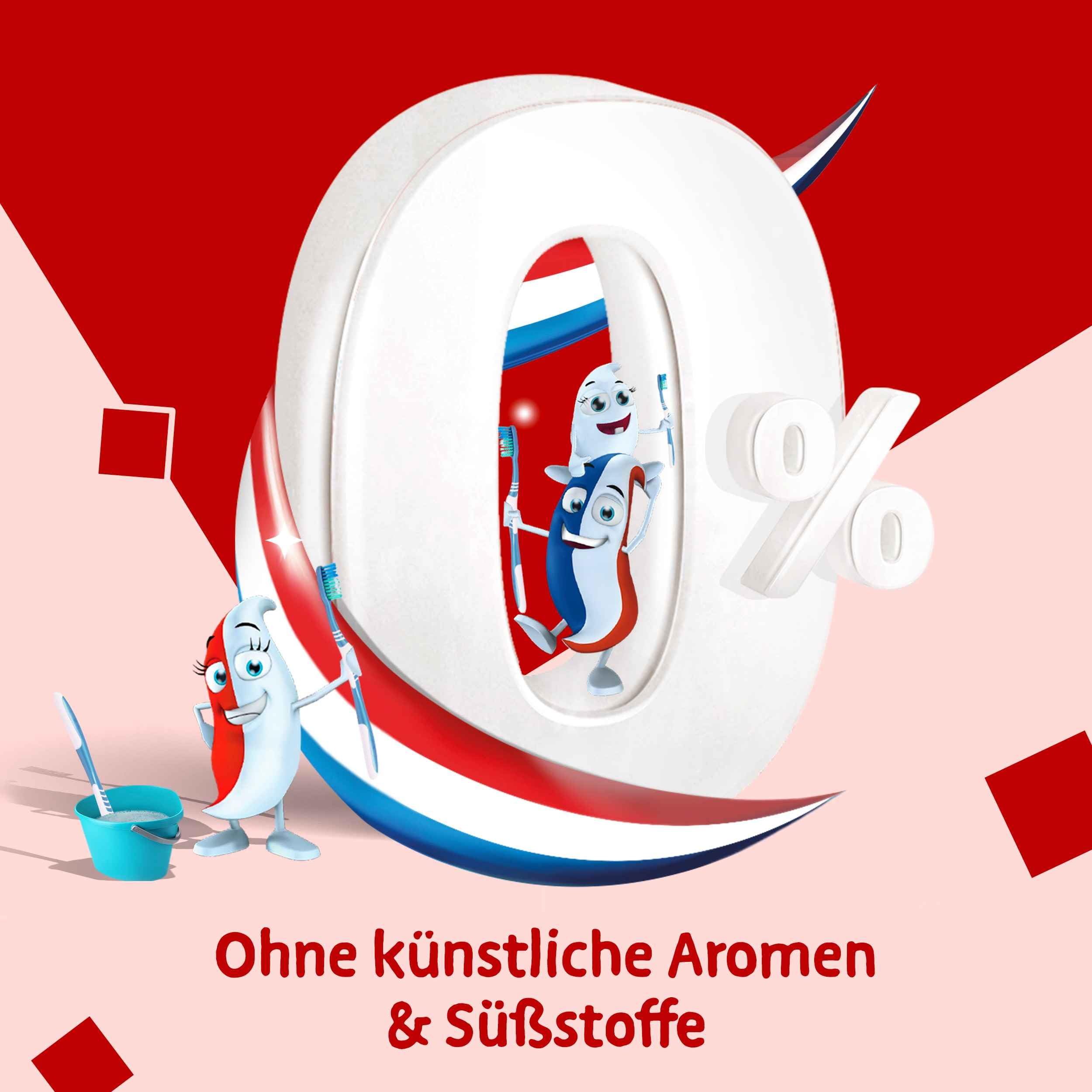 Zahncreme - Odol-med3 Milchzahn, Schutz und Pflege für gesunde Milchzähne bis 6 Jahre. Für gesunde Milchzähne 8