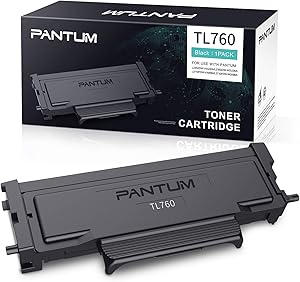 Pantum TL760 Black Toner Cartridge, Work with Drum Unit DL730, Compatible with L2350DW, L2710FDW Series Printers, Page Yield up to 3000 Pages