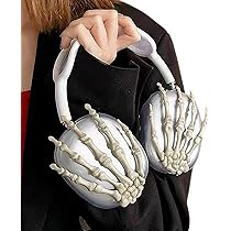 Amazon.com: Cute Skull Cover for Airpods Max,Clear 3D