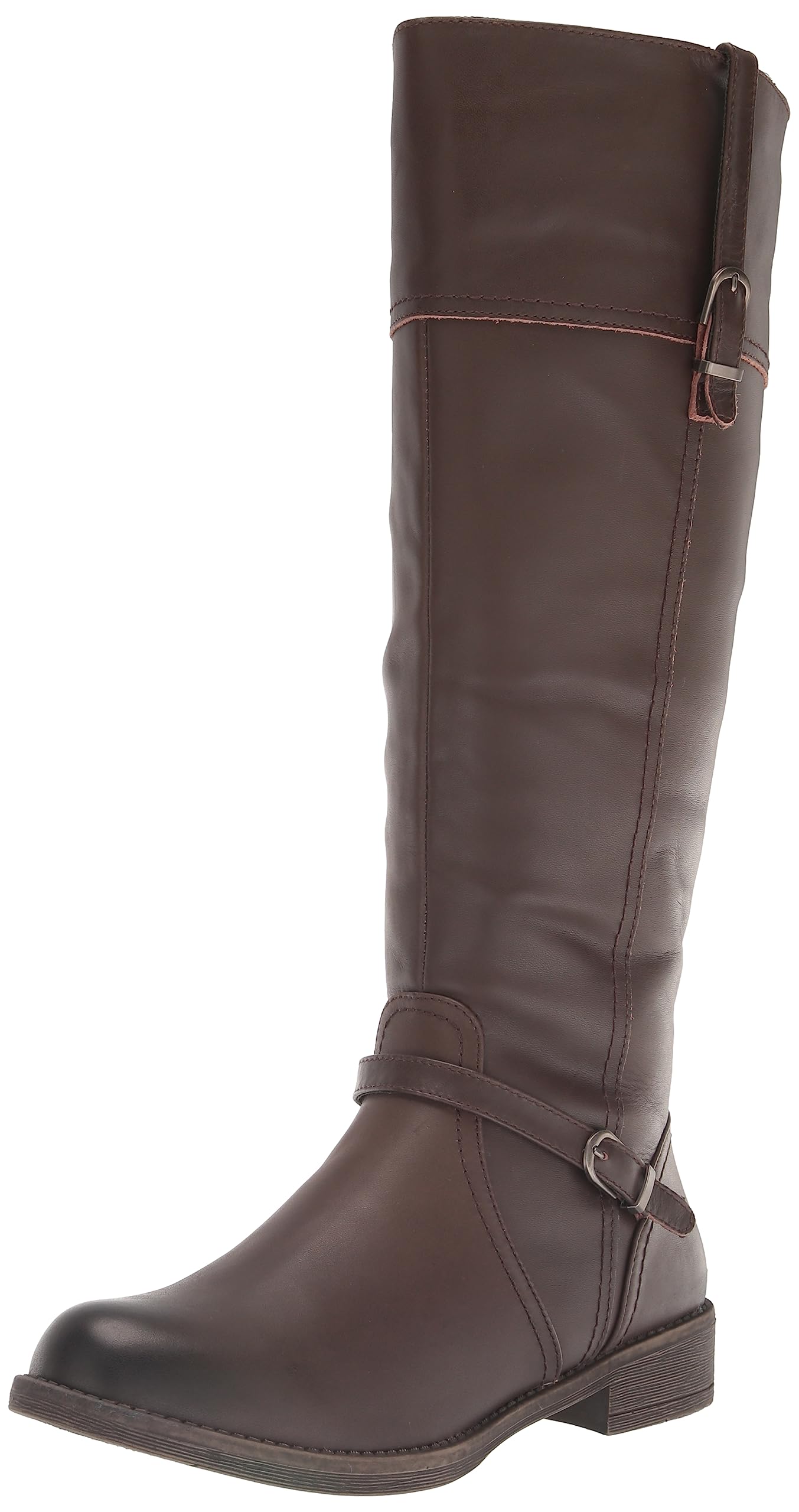 Propét Women’s Tasha Tall Boots, Brown, 9 X-Wide US