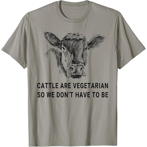 Vegetarian 'Cows Are For Mooing' Tote Bag - Cream Cotton Reusable Shopping Bag - View #10