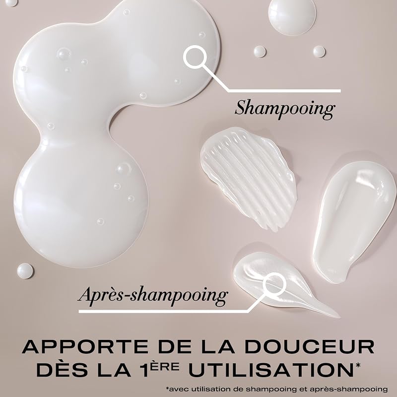| Après-Shampooing Nourrissant + Lait de Coco (flacon de 385 ml) – Après-shampooing hydratant pour des cheveux renforcer – Soin cheveux pour tous types de cheveux au parfum irrésistible