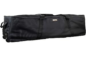 Gearlux Deluxe Drum Equipment Carrying Bag with Wheels for Hardware and Stands