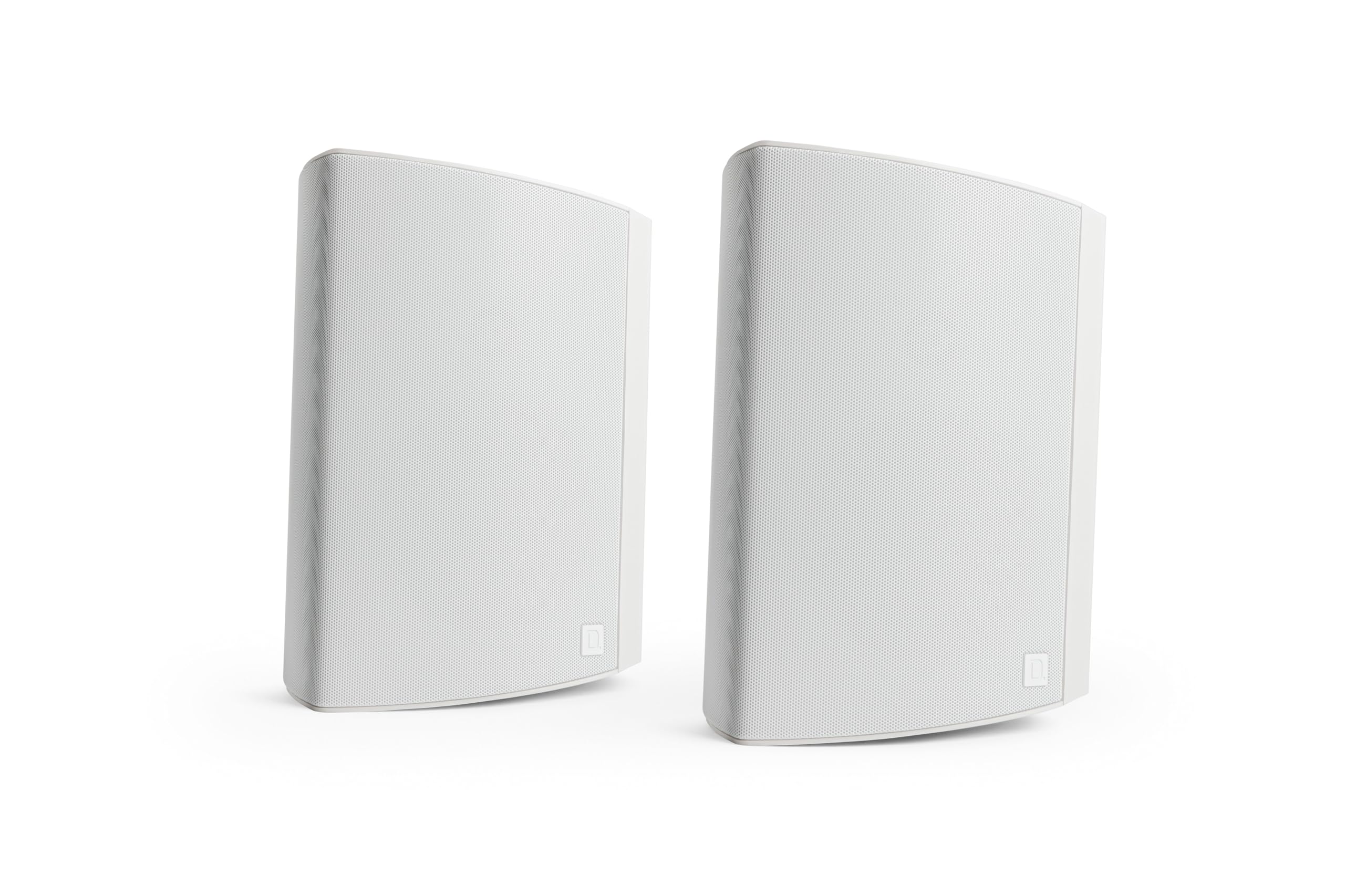 Definitive Technology Dymension AW-650 Outdoor Speaker (White, Pair), Two-Way Surface Mount, 6.5" Woofer, 1” Tweeter, & 5”x10 Passive Bass Radiator, IP66 All-Weather Wired Outdoor Speakers