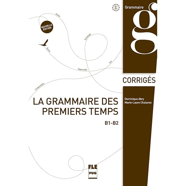 Amazon.com: La grammaire des premiers temps : B1-B2 (1CD audio MP3