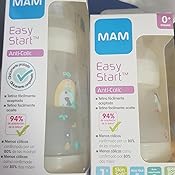 MAM Easy Start Anti-Colic Biberon 260ml - 2 Unidades (Color Gris)