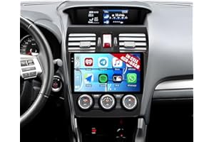 CAMECHO 4G+64G Android Car Radio Stereo for Subaru Forester WRX Impreza 2013 2014 2015 Wireless CarPlay Android Auto, 9 inch 
