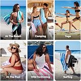 Dock & Bay Beach Towel Pastel Pier Large 160x90cm Quick Dry Sand Free view 4