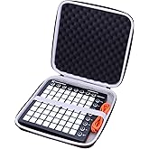 LTGEM EVA Hard Case for Novation Launchpad X Grid Controller- Travel Protective Carrying Storage Bag(Sale Case Only)