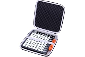 L LTGEM LTGEM EVA Hard Case for Novation Launchpad X Grid Controller- Travel Protective Carrying Storage Bag(Sale Case Only)