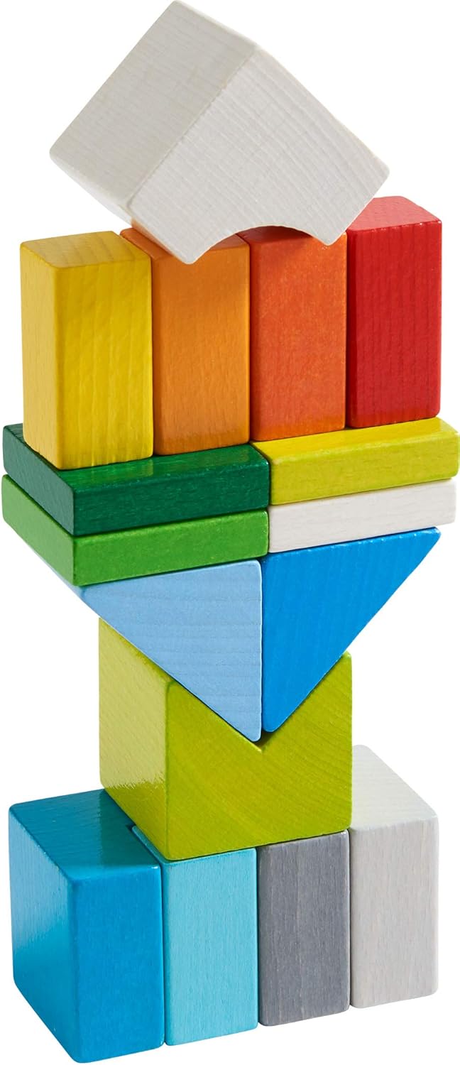 HABA 3D Tile Game Cube Mix, Multi-coloured, Small - Image 5