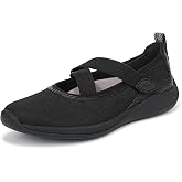 Ryk&auml; Women's Era Mary Jane Sneaker, Mary Jane Shoes for Women | Mary Jane sneaker, Podiatrist approved, Cushioned footbed, Arch support, Breathable mesh, Adjustable strap, Rubber sole