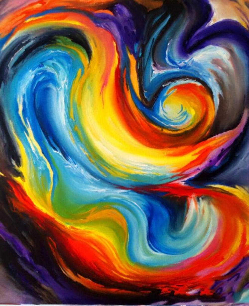 Erwachsene Malen nach Zahlen DIY Digitales Ölgemälde