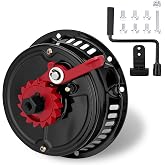 Quick Fast Pull Start Recoil Starter Assembly Compatible with Predator 212, Coleman CT200U B200R B200R 200cc Mini Bike and KT196 Go Kart, Hand Crank Start kit for Honda Engine 6.5HP GX160 -Iron Black