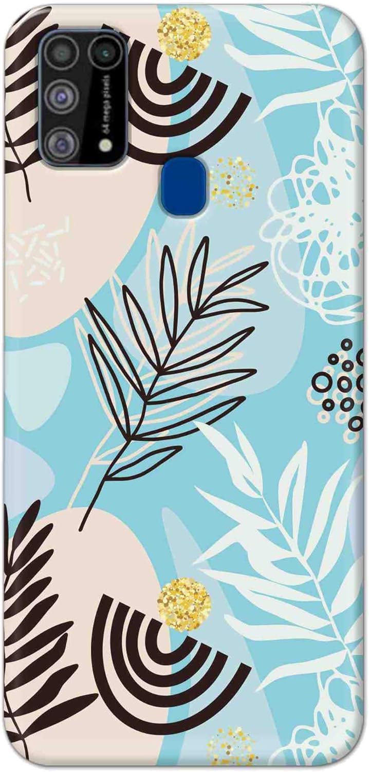 MADANYU Sam M31 Cover Blue Seamless Pattern Designer