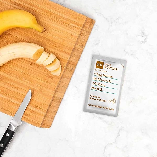 RX NUT BUTTER ALMOND BUTTER, COCONUT, DELICIOUS FLAVOR, 11.3OZ BOX (10 COUNT)