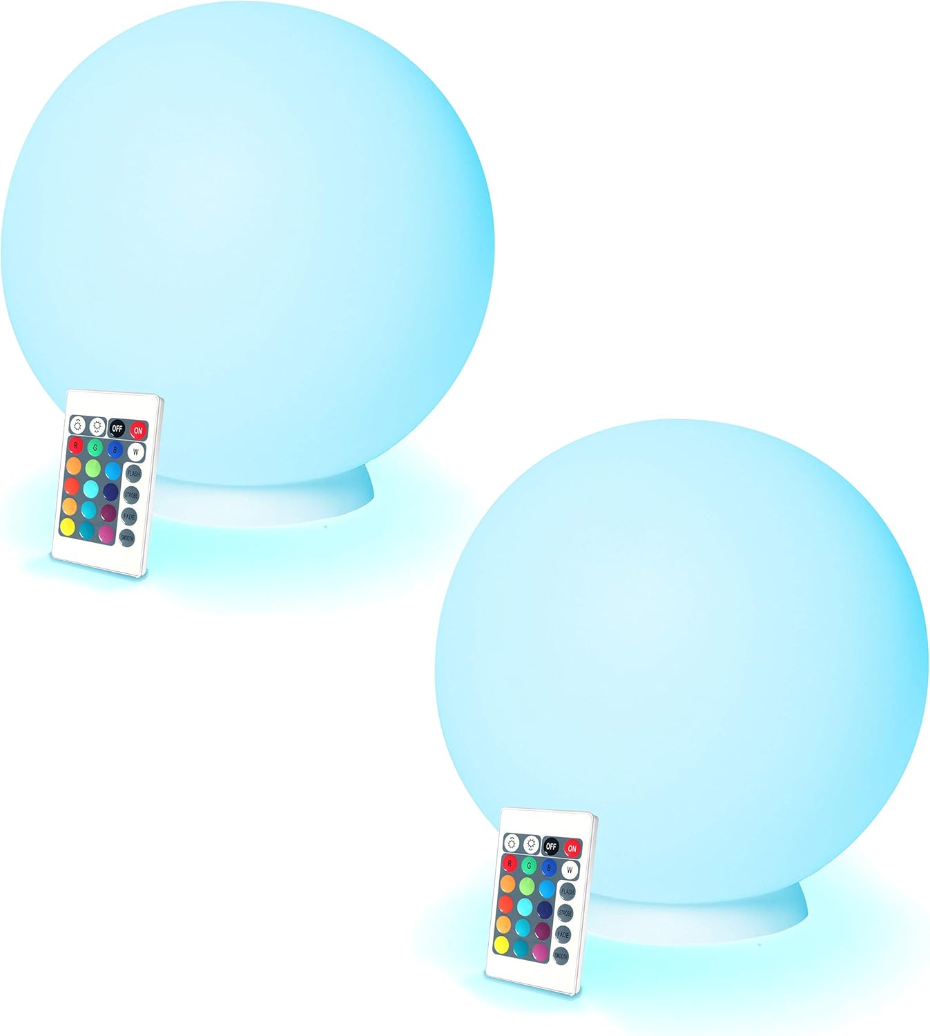 Best small desk rgb color-changing led globe light orb