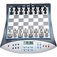 LEVEROAM Electronic Chess Set with Voice Teaching System, Magnetic Computer Chess Game, Great Partner for Beginners & Improving Players, Electronic Chess Board Grows Your Chess Skills