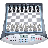 LEVEROAM Electronic Chess Set with Voice Teaching System, Magnetic Computer Chess Game, Great Partner for Beginners &amp; Improving Players, Electronic Chess Board Grows Your Chess Skills