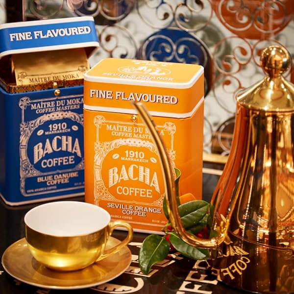 BACHA COFFEE | RWANDA SUPERIOR SINGLE ORIGIN, WHOLE BEANS, MEDIUM DARK ROAST, 100% ARABICA SPECIALTY COFFEE, 250G SIGNATURE NOMAD COLLECTION, GIFT BOX