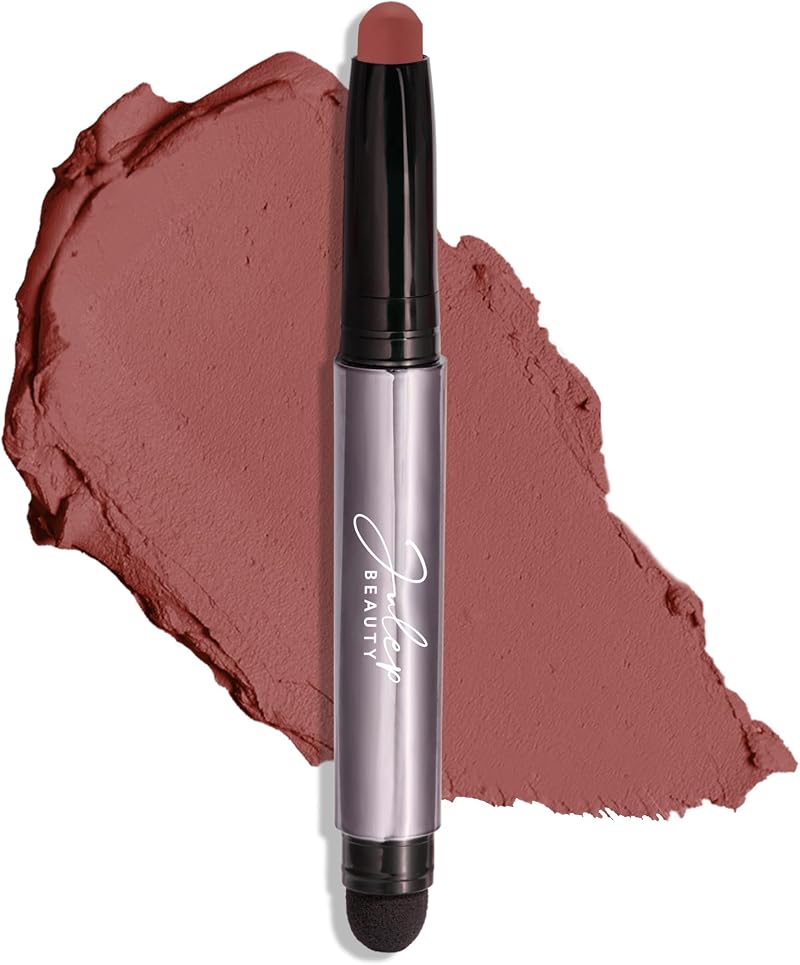 Julep Eyeshadow 101 Creme-to-Powder Mahogany Matte Waterproof Long-Lasting