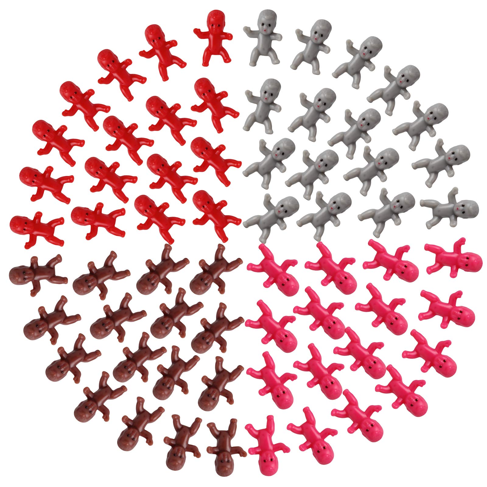 Buy Lamoutor Mini Plastic Babies for Baby Shower Game and Ice Cube