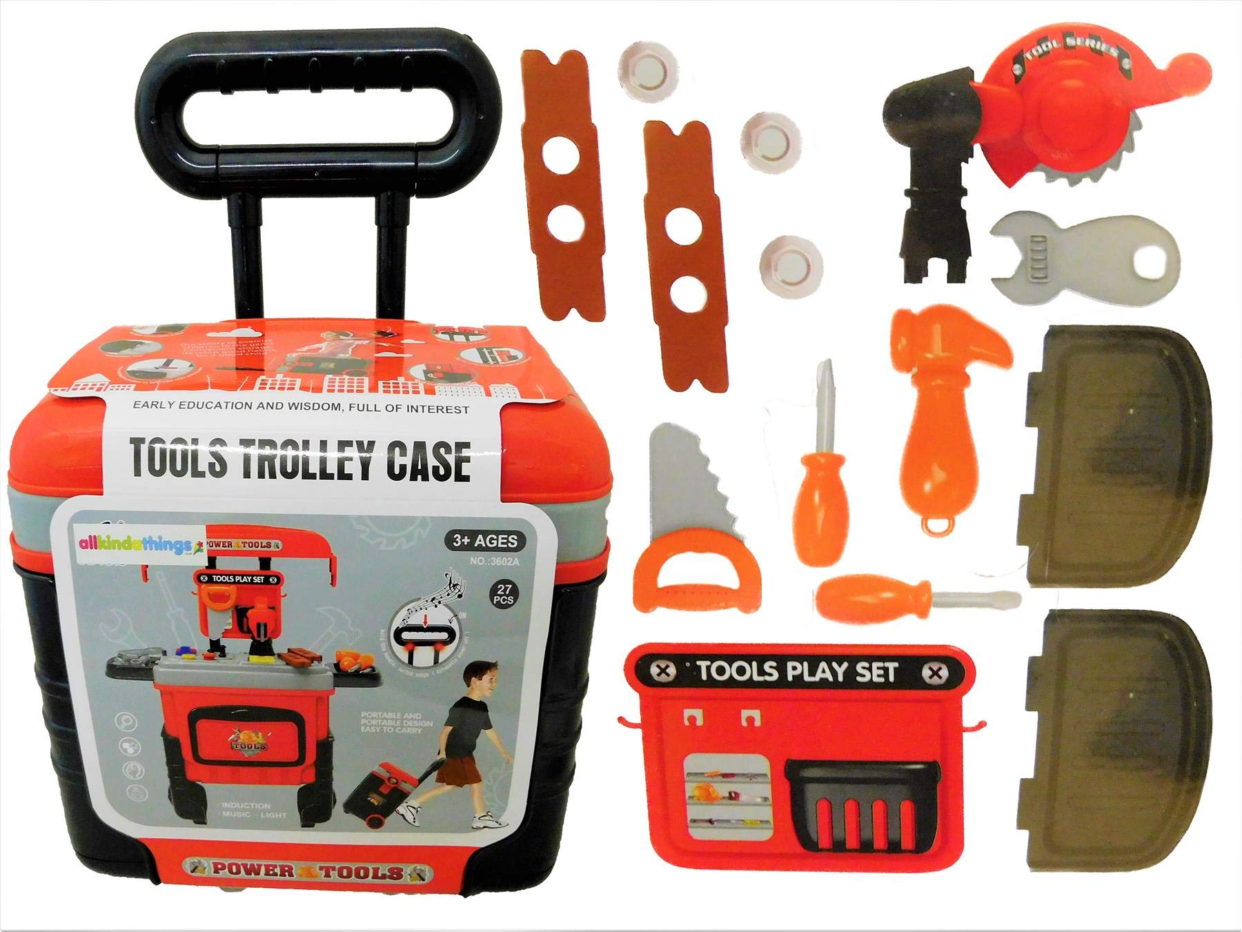 Allkindathings KQ078365 Tool Set with Trolley