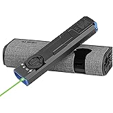 IMALENT GR35 EDC Flat Flashlight with Green Light, UV and White LED Combo, 2800 Lumens Type-C Rechargeable Portable Pocket Lights Perfect for Checking, Working (GR35 Green with Charging Case)