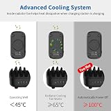 NTONPOWER 10-Port USB Charging Station 120W Multi Charger Dock Black view 2