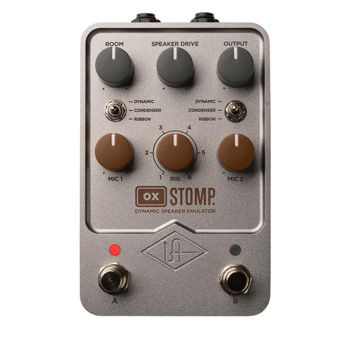 Universal Audio OX Stomp Dynamic Speaker Emulator - Effect for Guitars