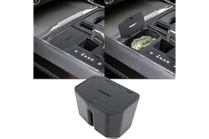 Neepiar Center Console Coin Holder Organizer Compatible with 2021-2025 2026 Ford F150 / 2022-2026 F150 Lightning Coin Storage