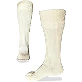 UT Kilts Hose, Traditional Scottish Socks for Kilts, Ribbed Design, Pull Up To Cuff Over Your Hose Flashes