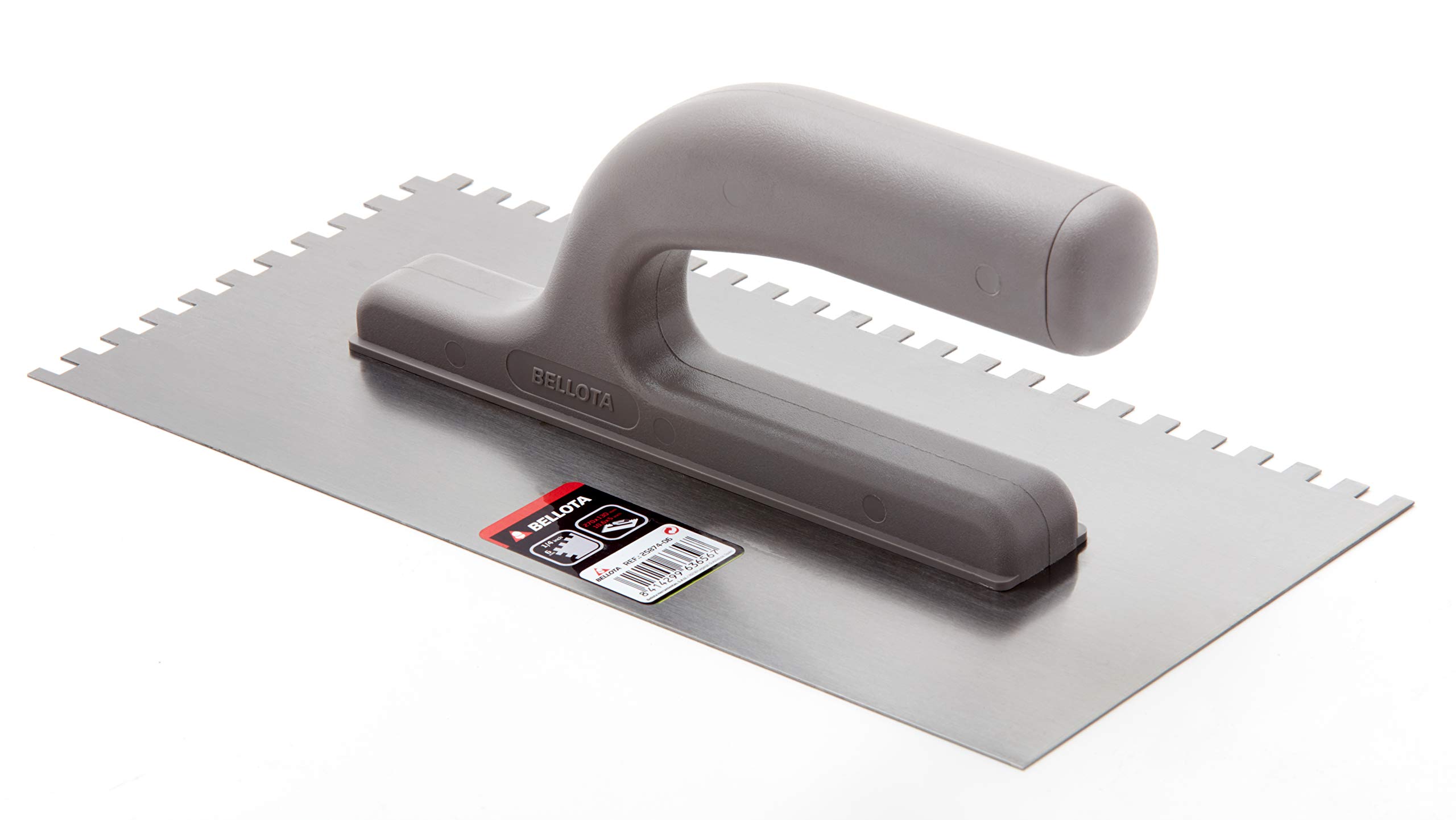 Bellota 2587410 2587410-Comb Tooth Castle with Bi-Material Handle for Masonry