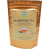 Behestora Berberine Tea is a caffeine-free - Herbal Detox Tea crafted with a blend berberine - cinnamon - turmeric - ginger - red rooibos - 15 Bags