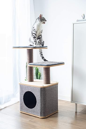 low cat tree