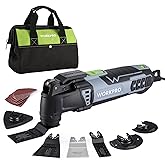 WORKPRO Oscillating Multi-Tool Kit, 3.0 Amp Corded Quick-Lock Replaceable Oscillating Saw with 7 Variable Speed, 3° Oscillati