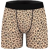 Ainuno Novelty Boxers Mens Funny Boxer Briefs Underwear Gag Gifts for Men No Fly