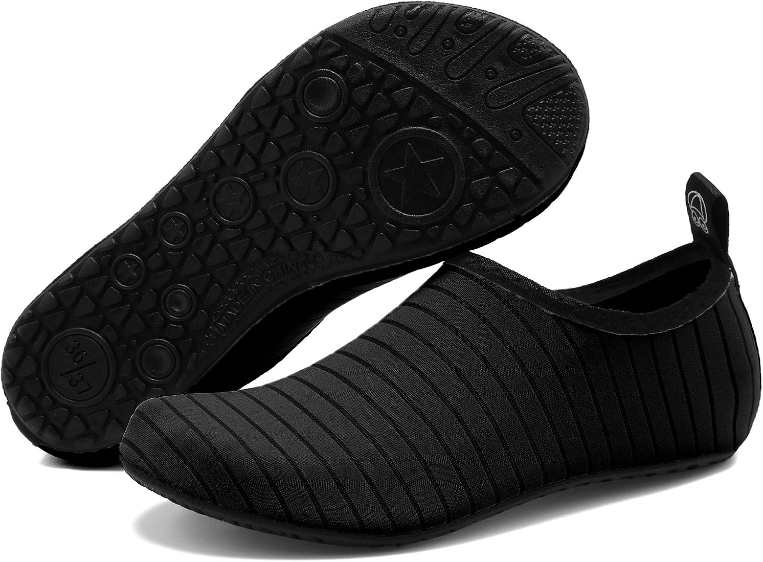 | VIFUUR Water Sports Shoes Barefoot Quick-Dry Aqua Yoga Socks Slip-on for Men Women | Water Shoes