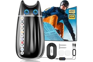 QBOY Strongest Digital Antenna for Smart TV, 2026 TV Antenna Local Channels Long Range 360° ReceptionSupport 4K 8K 1080P for All TVs