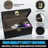 Diyife Extra Large Faraday Box for Keys & Phones with 2 Pouches Black view 4