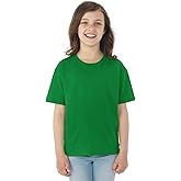 Fruit Of The Loom Youth 5.6 oz Heavy Cotton T-Shirt 3931B green Small
