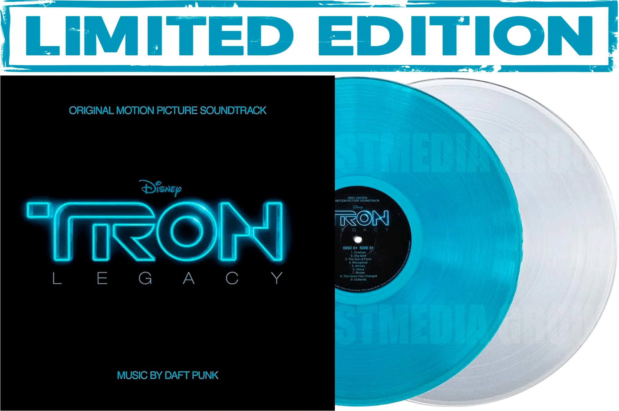 Tron Legacy Vinyl - Daft Punk Records - Limited Color Edition Image Tron Legacy Vinyl - Daft Punk Records - Limited Color Edition Image