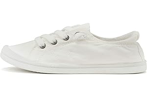 Soda Flat Women Shoes Linen Canvas Slip On Sneakers Lace Up Style Loafers Zig-S