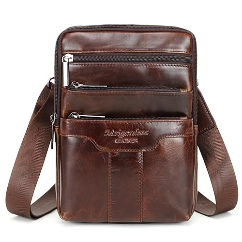 Amazon Men's Leather Shoulder Bag