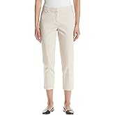 Rafaella Women's Petite Lightweight Satin Twill Ankle Dress Pants (Sizes 4-16 Petite)