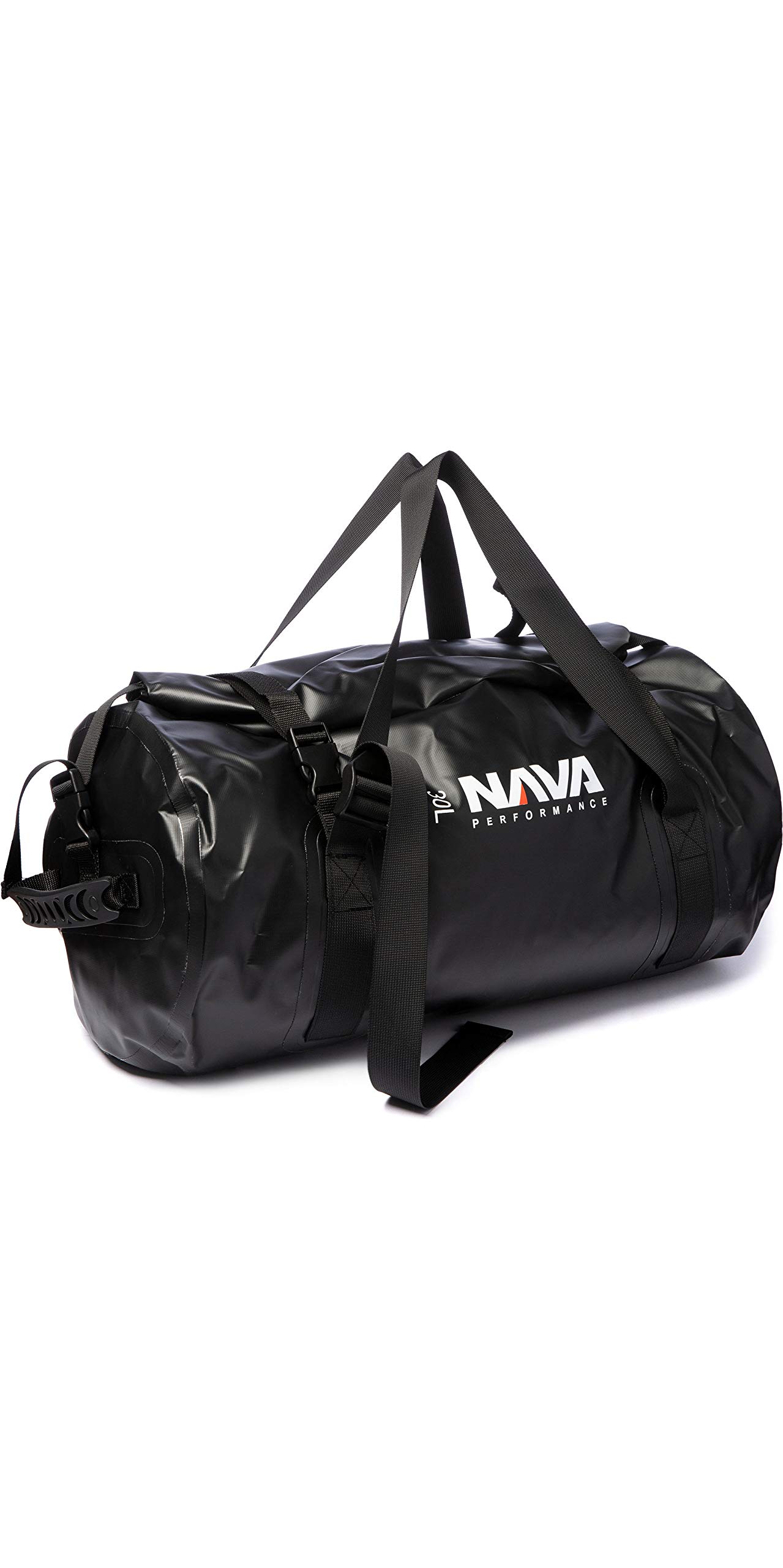 Nava Performance 30L 30 Litre Capacity Duffel Bag - Black - Unisex - Heavy duty PVC and fabric bag - 30L capacity