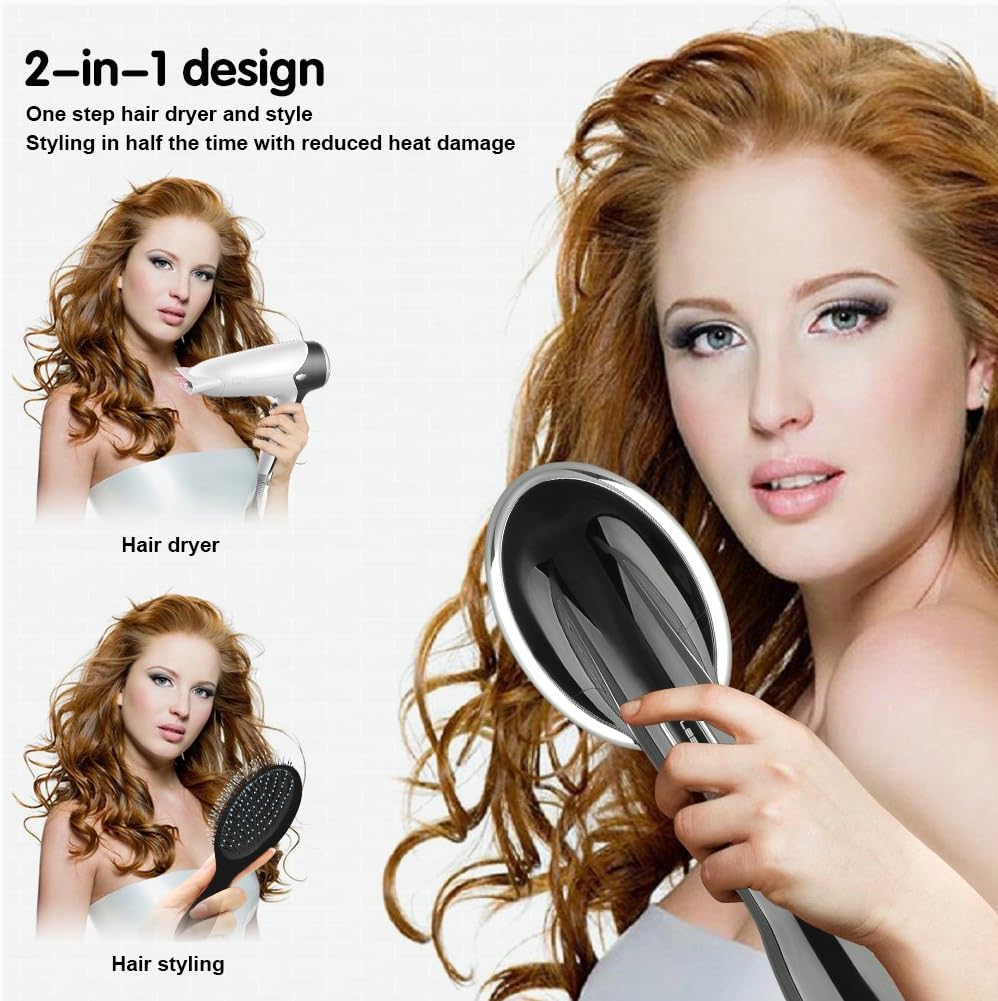 glatteisen burste warmluftburste glattburste ionen haartrockner fur trockenes nasses haare